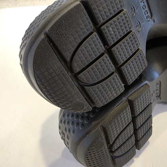 Crocs Stomp Loafers in the 'Linen Black' Women's Size 7 (Mens 5) Penny Loafer - Picture 15 of 17